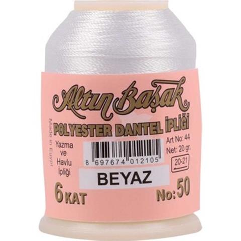 Altınbaşak Oya Ve Dantel İpi Beyaz