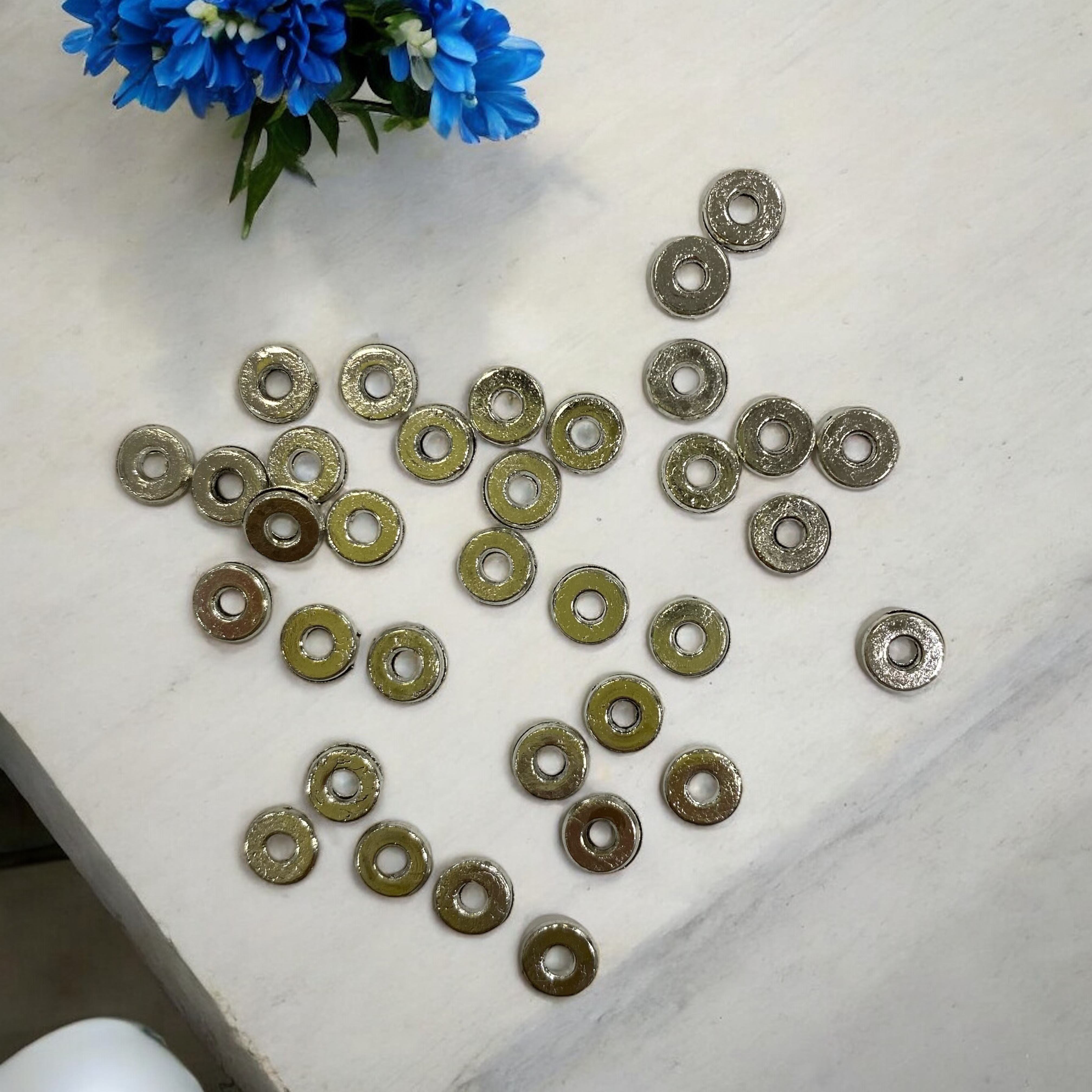 Basık Pul Takı Ara Model - 20 Adet