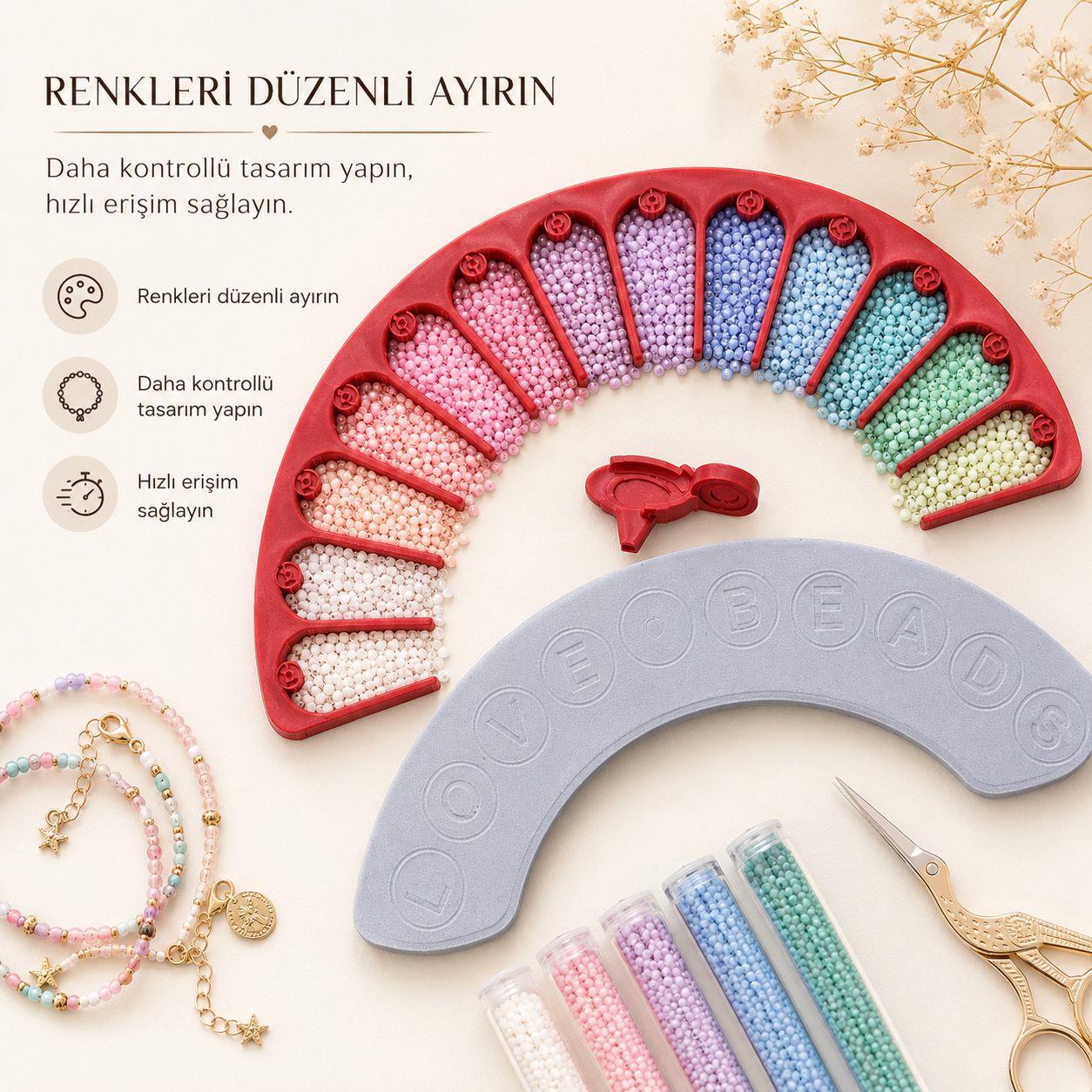 Boncuk Düzenleyici Ayırıcı Aparat