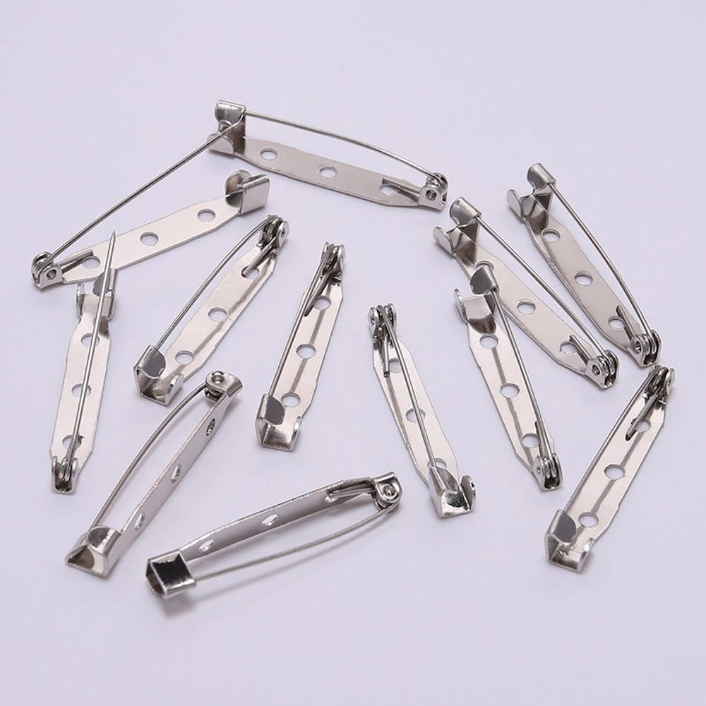 Broş - Yaka ve Rozet İğnesi 3.5 CM - 10 Adet