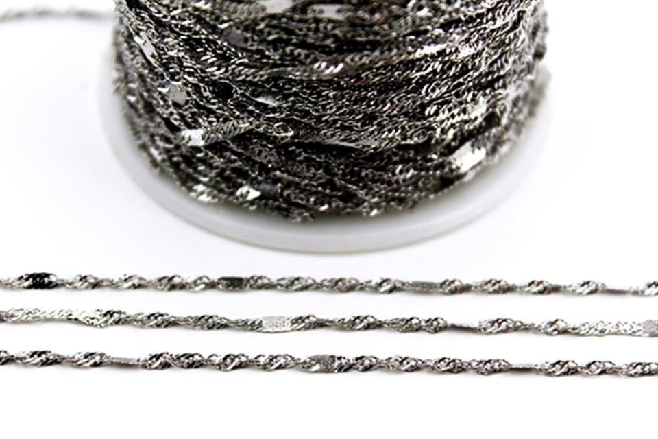 Burgulu Zincir Model 2 MM / 1 METRE