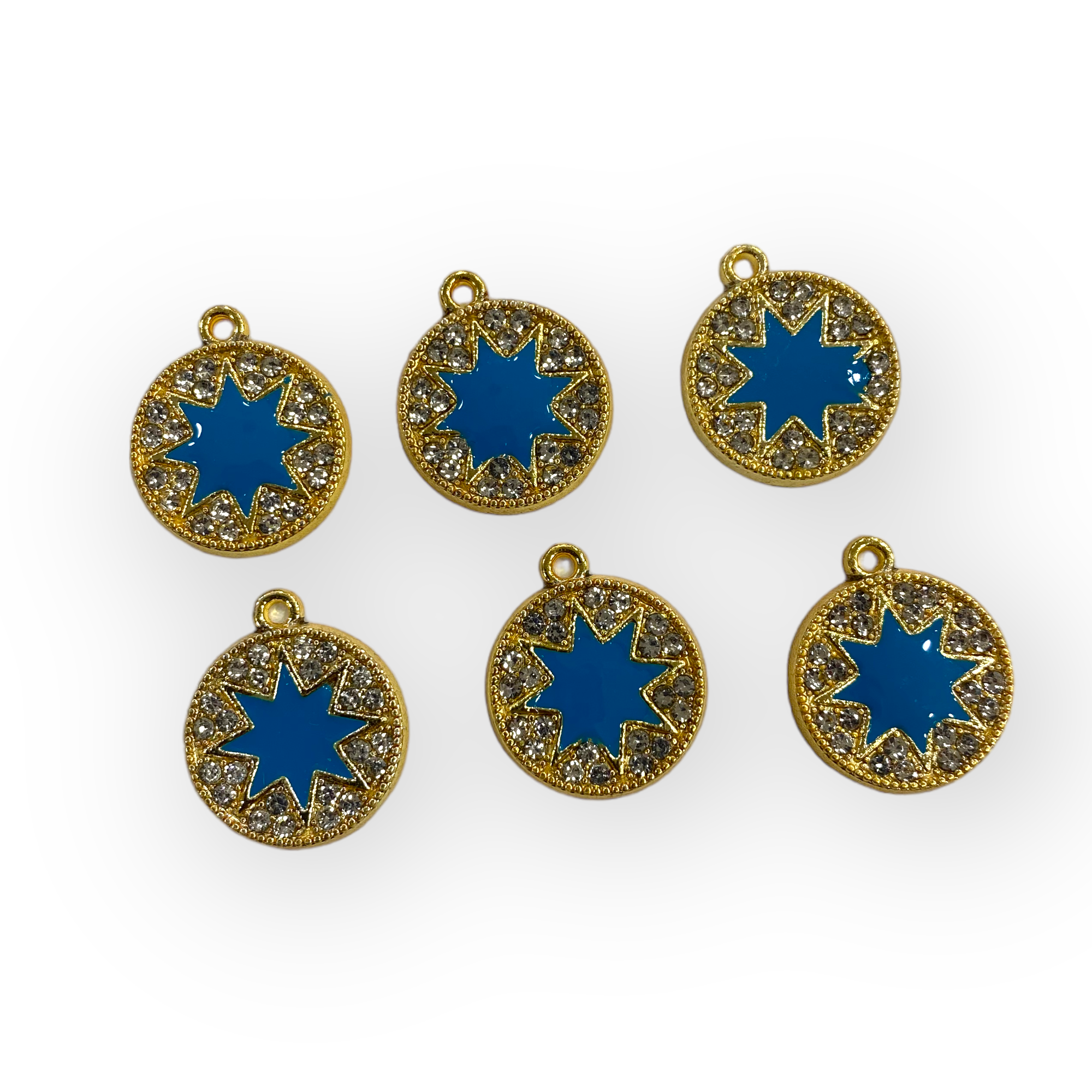 Çelik (304) Swarovski Mavi Sembol
