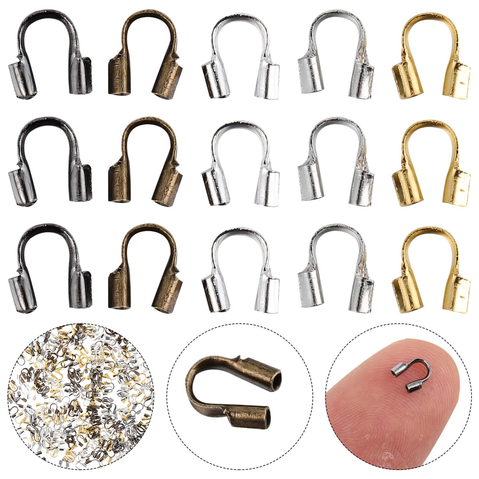 Çelik Bileklik ve Kolye Minimal Kıskaçlar 0.4 MM - 10 ADET