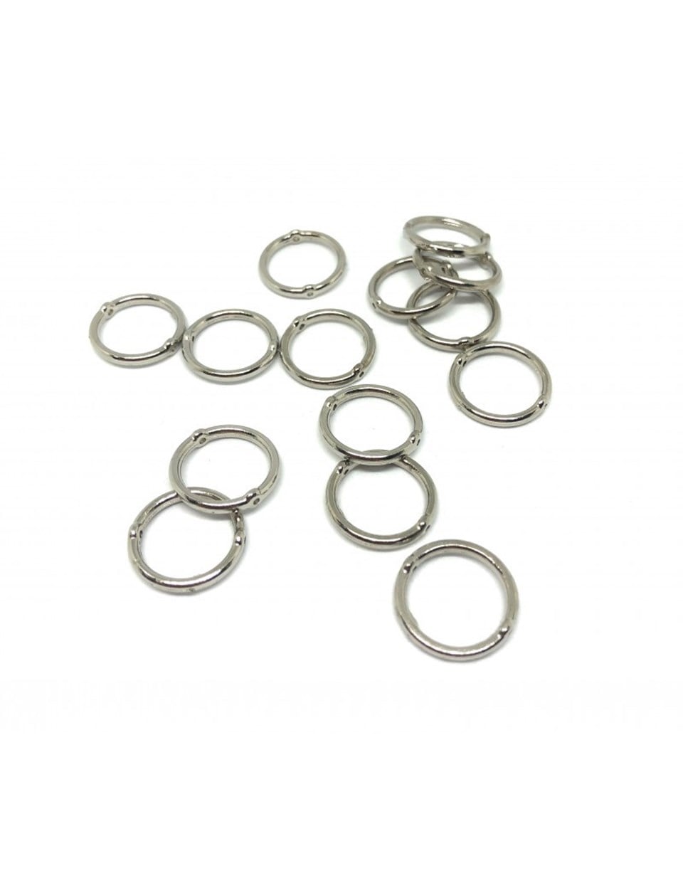Çift Delikli Metal Halka Model / 10 Adet Paket