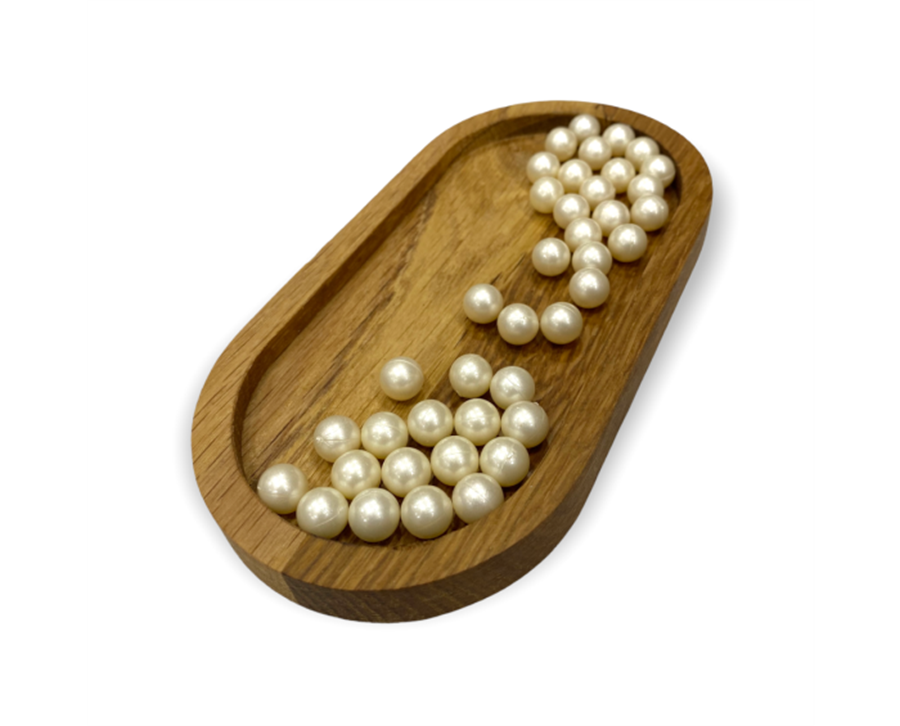 Deliksiz Krem İnci Model 10 Gram 10 MM Paket