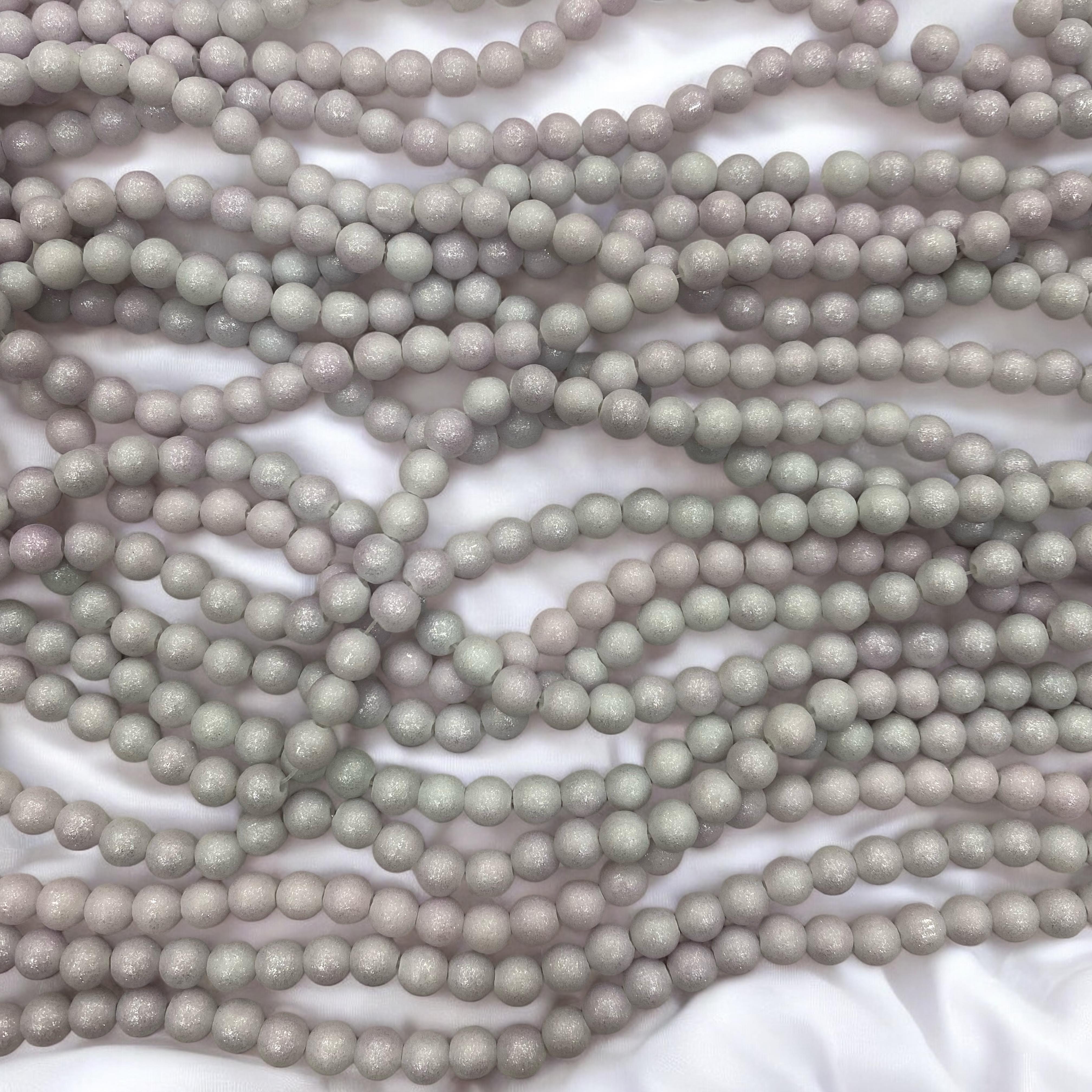 Desenli Lüks Cam Dizi Boncuk - 28