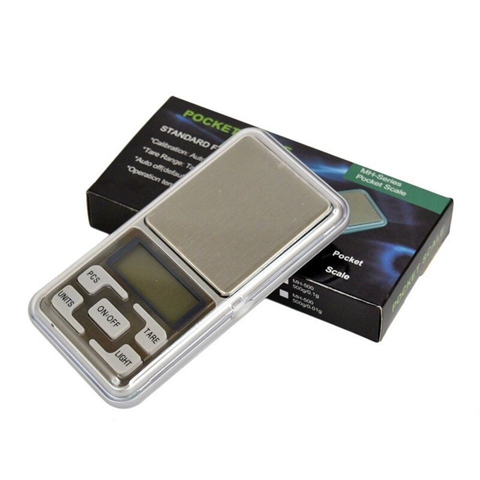 Dijital Hassas Elektronik Terazi 500 Gram Kapasiteli