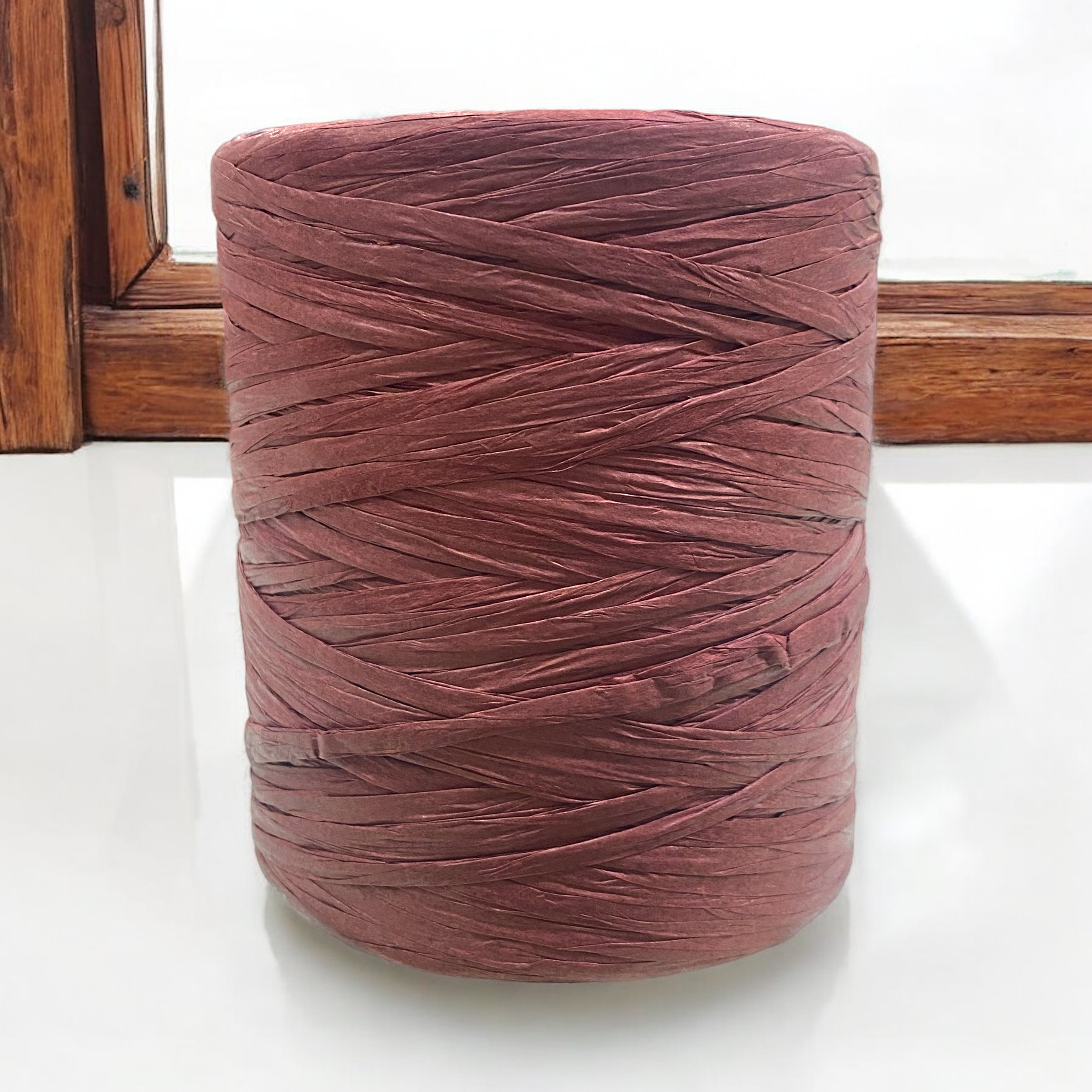 Doğal Rafya İpi 200GR. Bordo