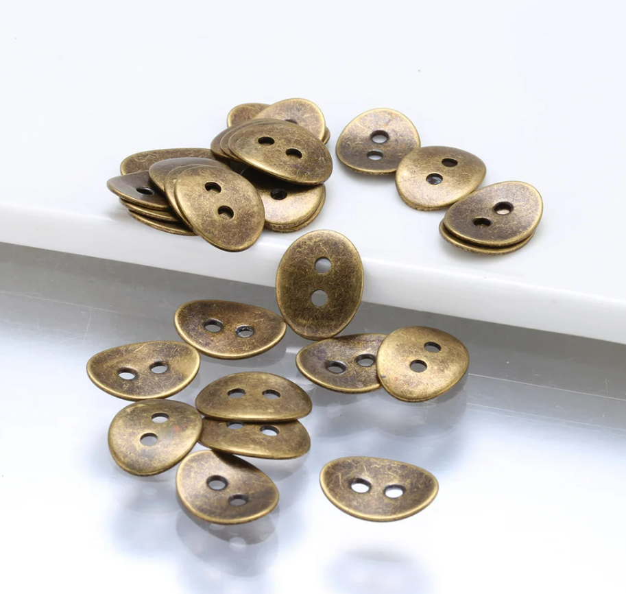 Döküm Bileklik Düğmeleri 12.5 MM 