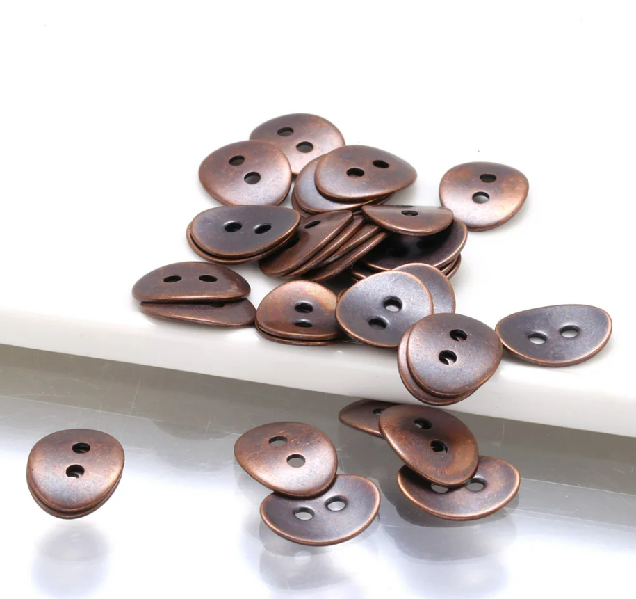 Döküm Bileklik Düğmeleri 12.5 MM 