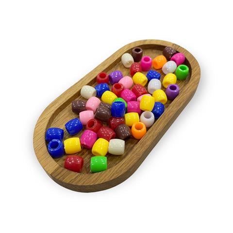 Elips Plastik Boncuk 10 Gram Paket