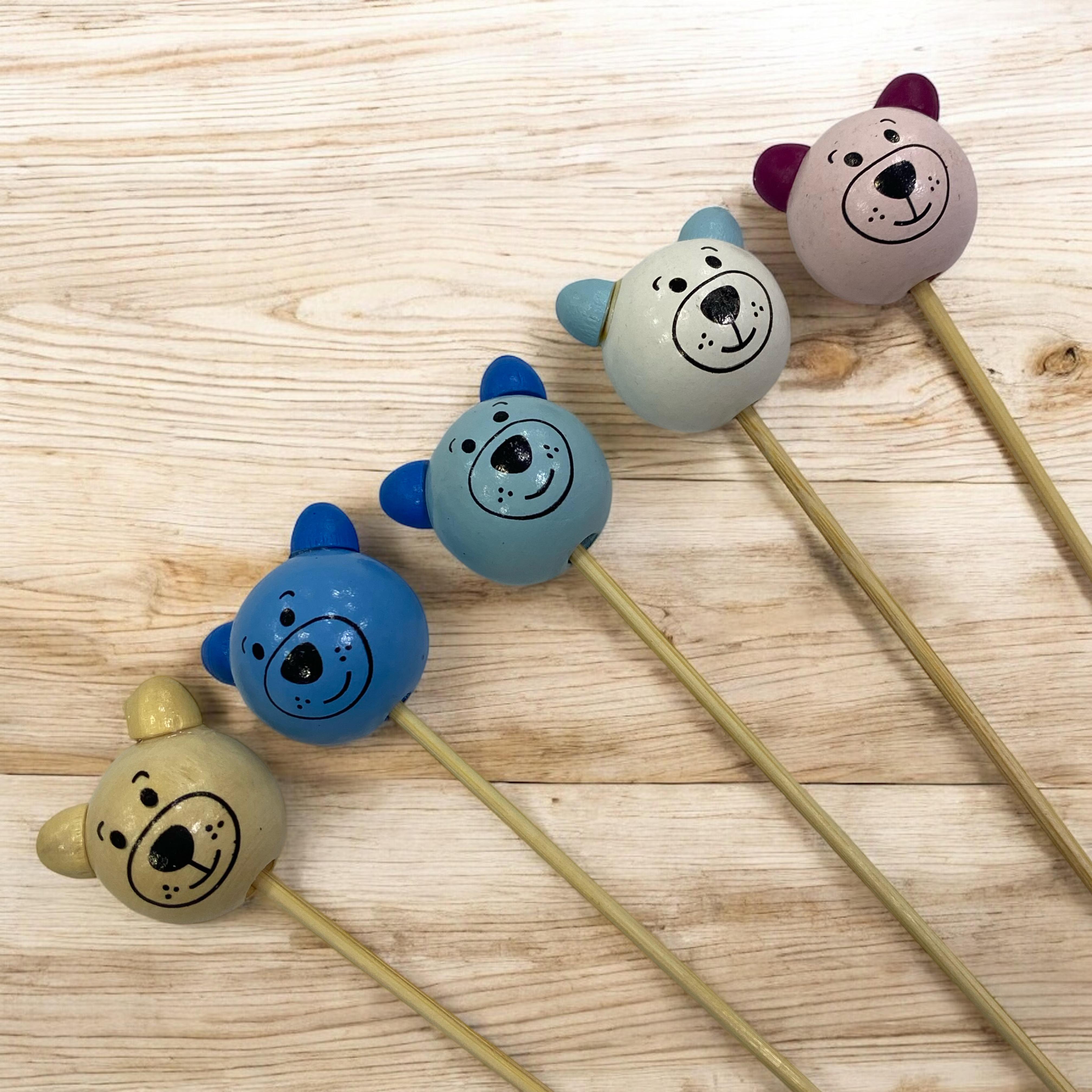 Emzik Askı Arası Renkli Ayıcık Figürler