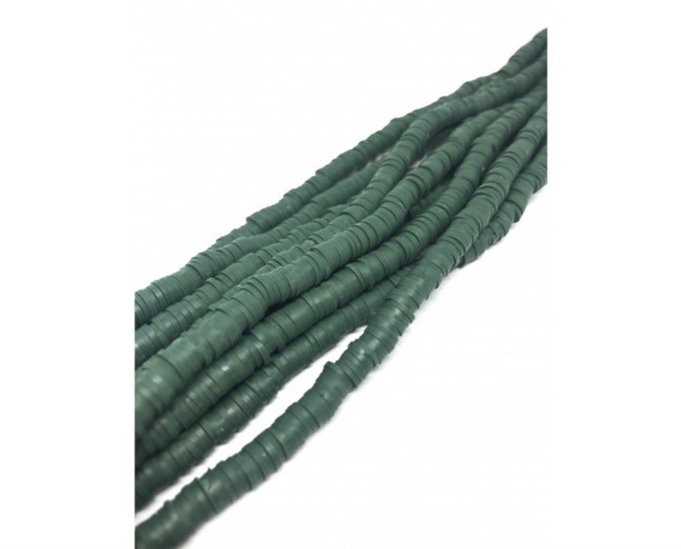 Fimo Boncuk Dizi Khaki Green