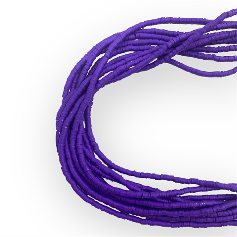 Fimo, Hamur Boncuk (4 MM) Koyu Mor