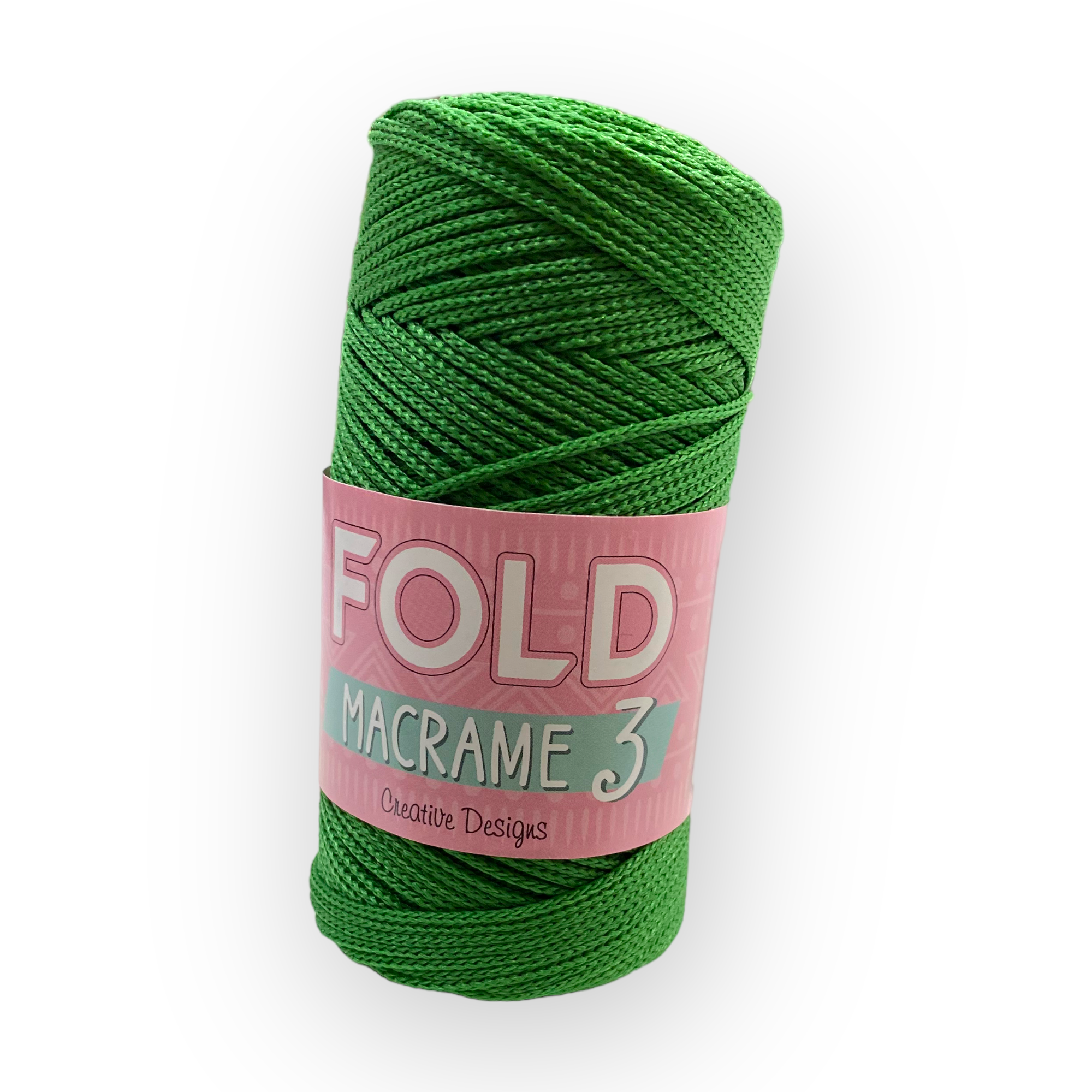 Fold Yarn, Polyester Makrome No:3 Çimen Yeşili