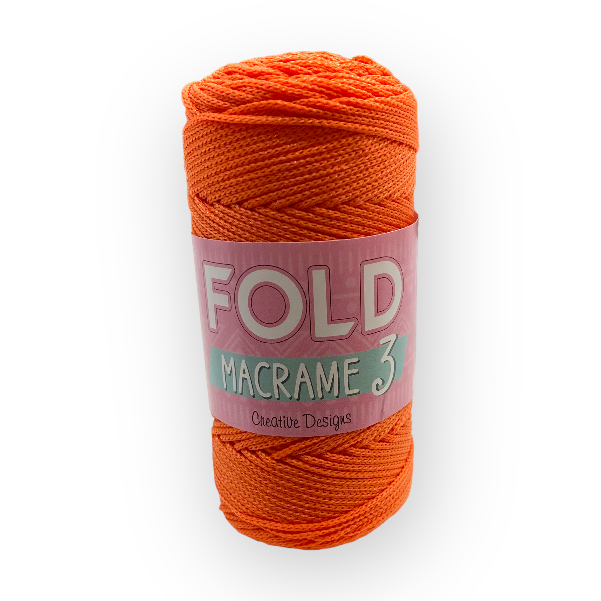 Fold Yarn, Polyester Makrome No:3 Turuncu