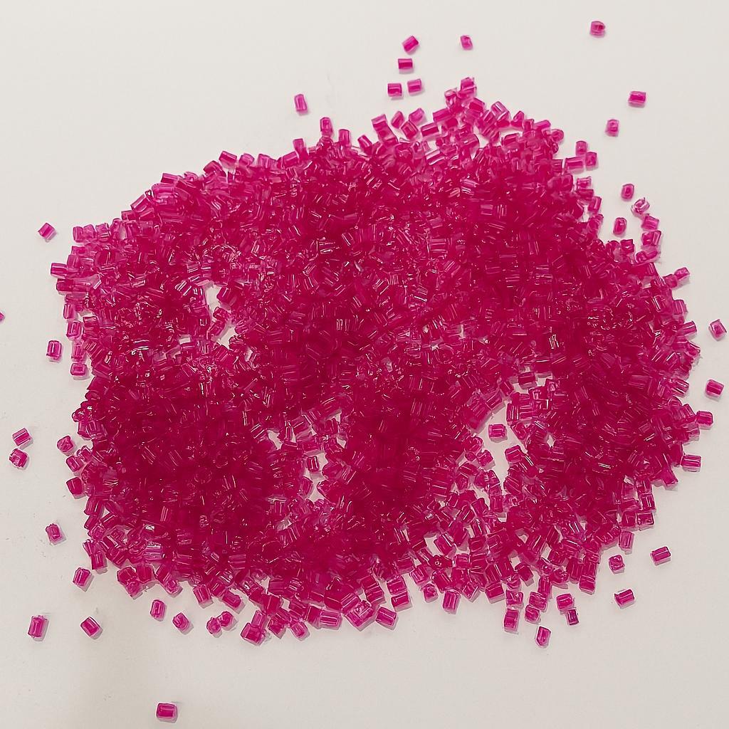 Fuşya 2 MM Boru Boncuk - 20 Gram Paket