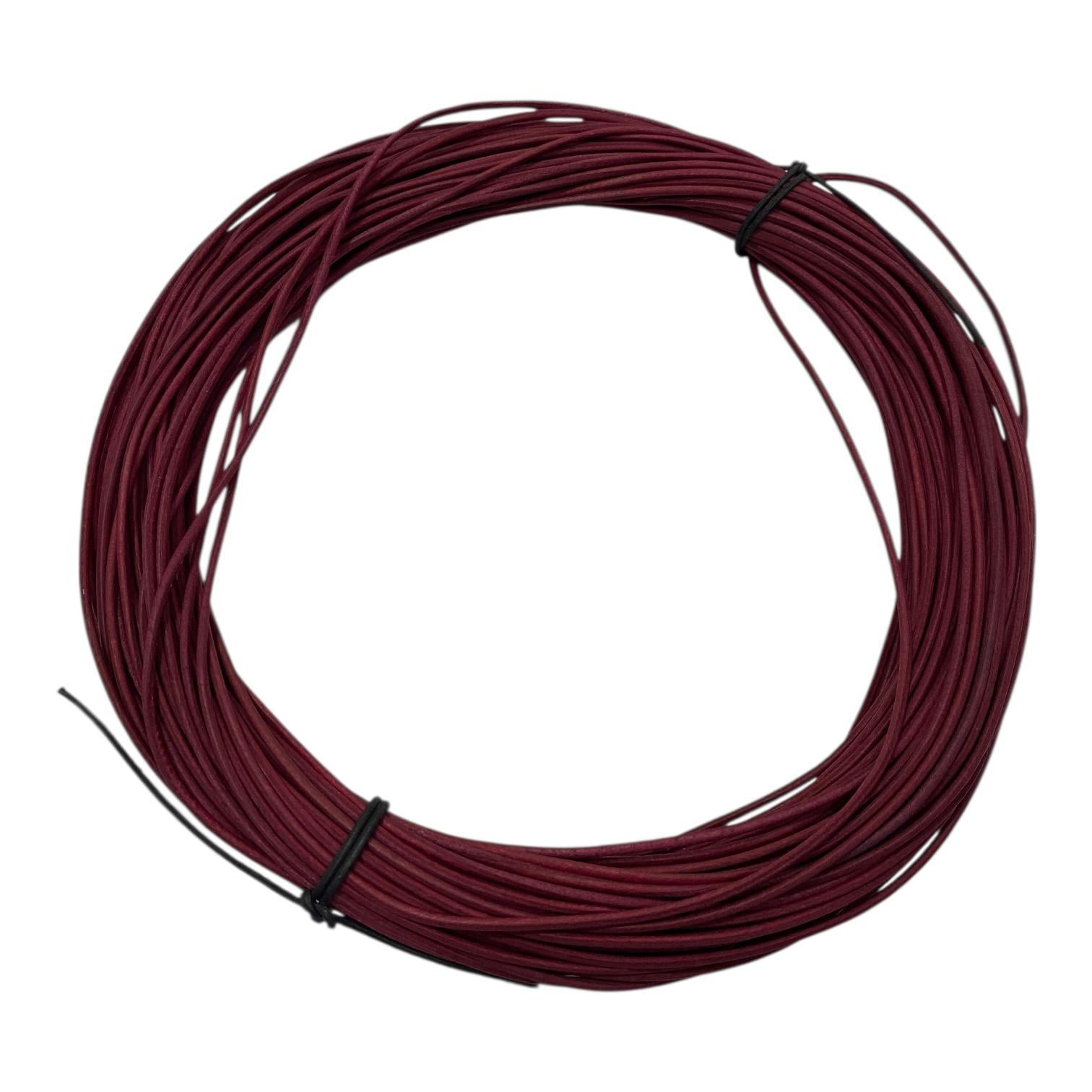 Hakiki (Gerçek) Deri 2 MM - Bordo