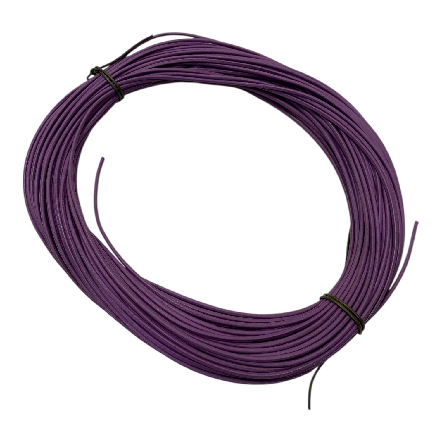 Hakiki (Gerçek) Deri 2 MM - Koyu Mor