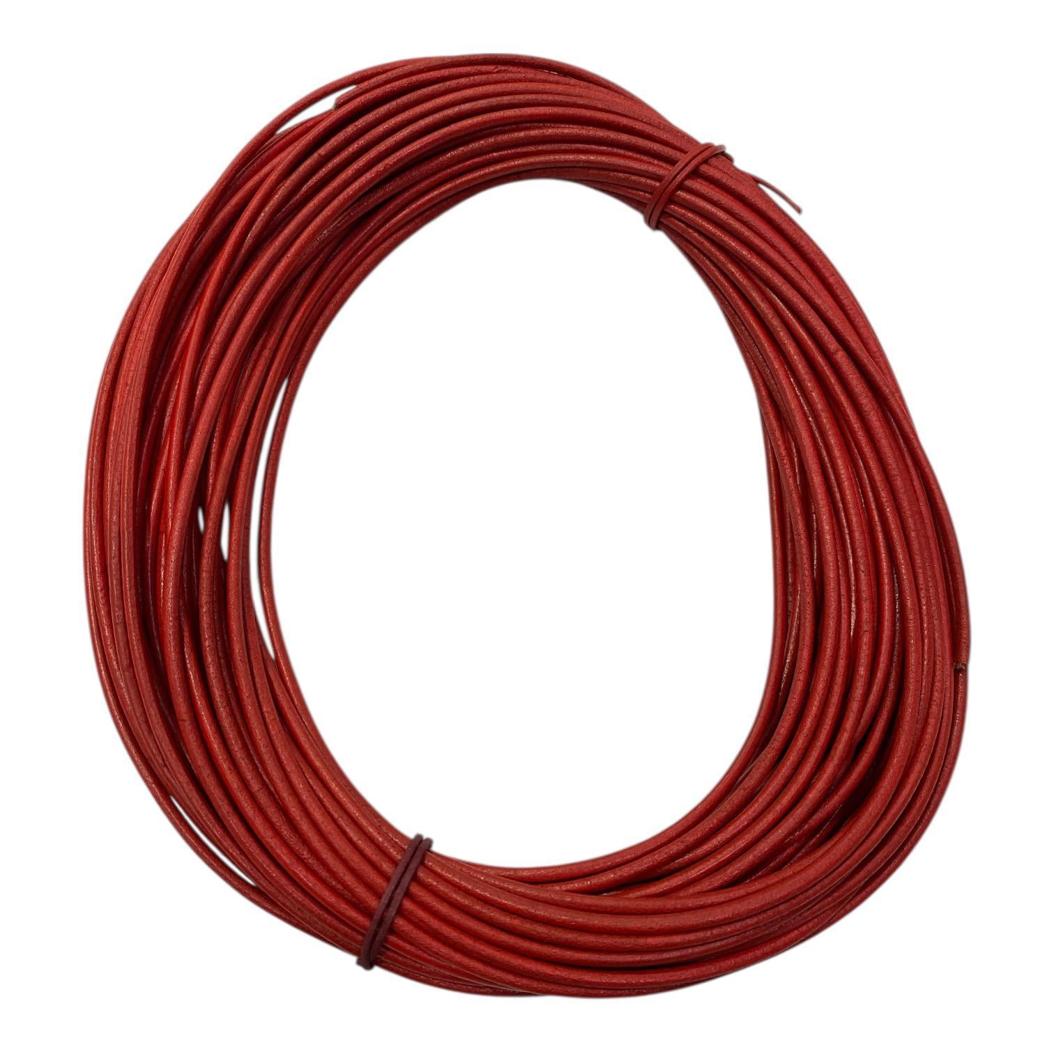 Hakiki (Gerçek) Deri 3 MM - Kırmızı