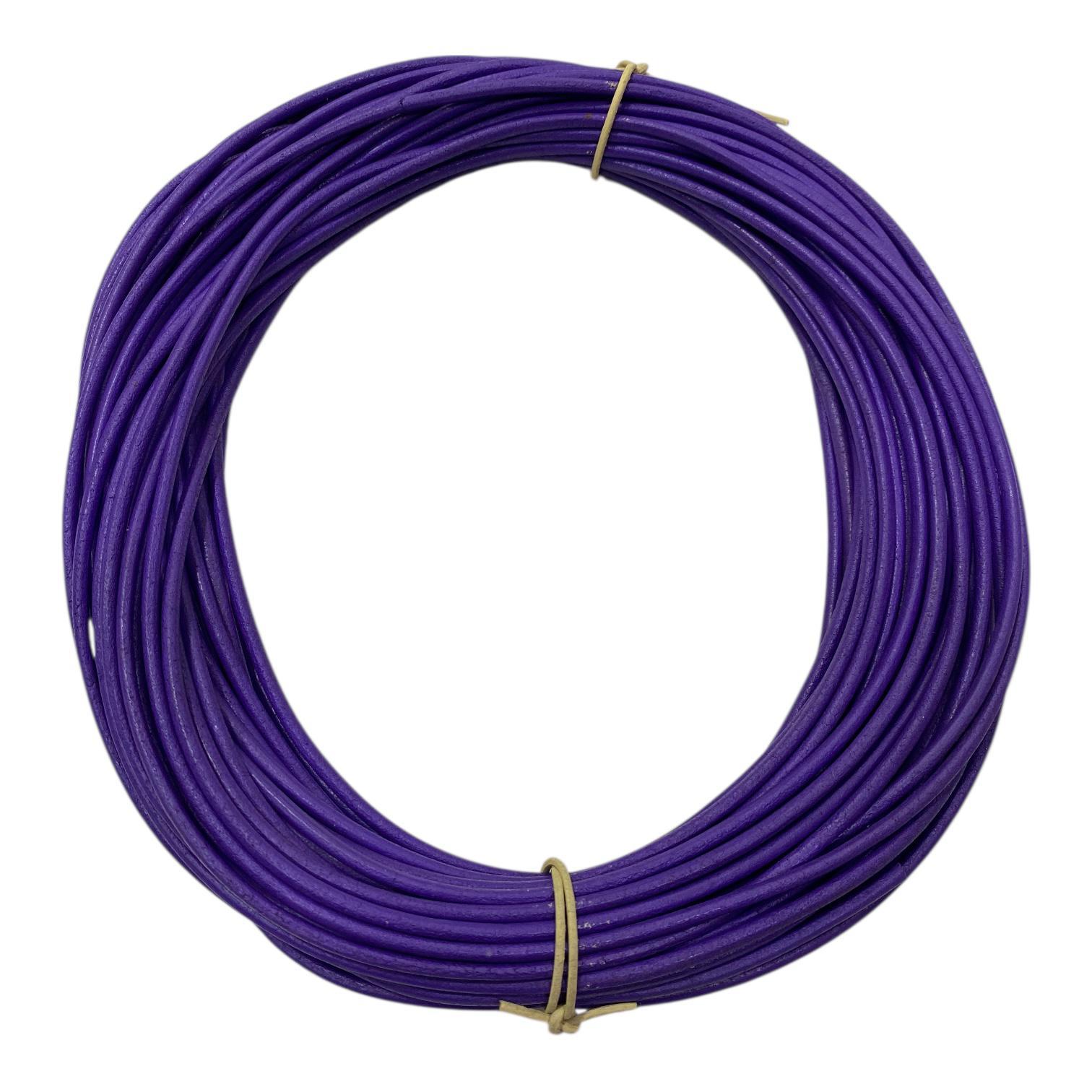 Hakiki (Gerçek) Deri 3 MM - Mor