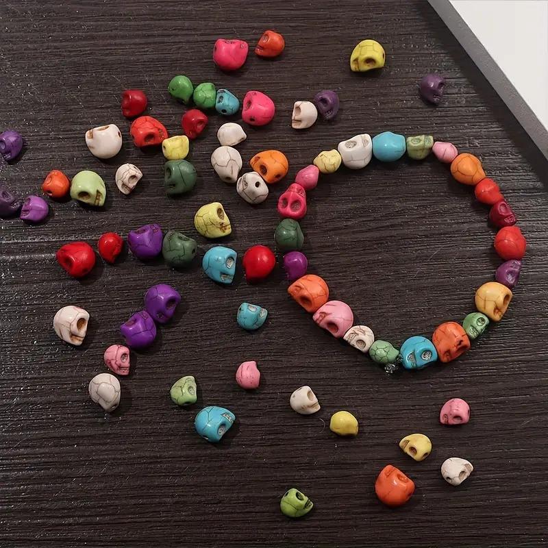 Havlit (Howlite) Kafatası Doğal Taşlar 5 Adet Karışık Paket