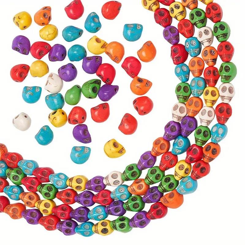 Havlit (Howlite) Kafatası Doğal Taşlar 5 Adet Karışık Paket