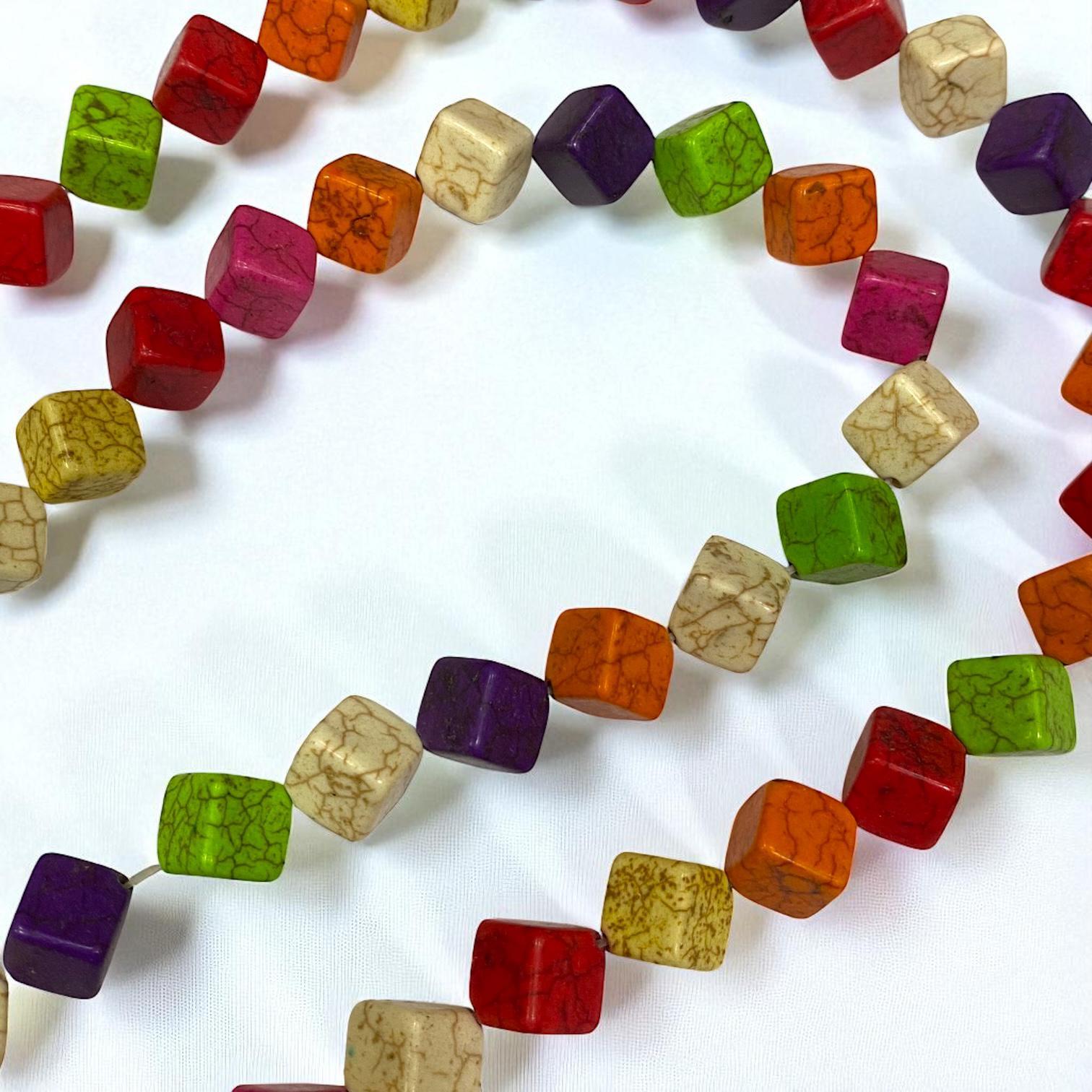 Havlit Renkli Dizi Doğal Taş - Cerulean