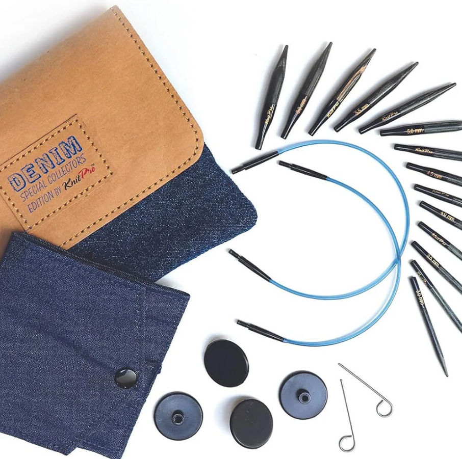 INDIGO WOOD Mini Değiştirilebilir Misinalı Şiş Seti - (5 CM)