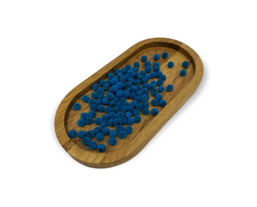 Kadife Boncuklar 6 MM / 10 Gram Paket - 04