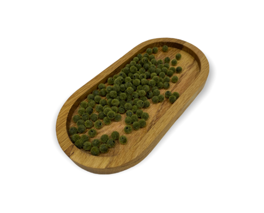 Kadife Boncuklar 6 MM / 10 Gram Paket - 12