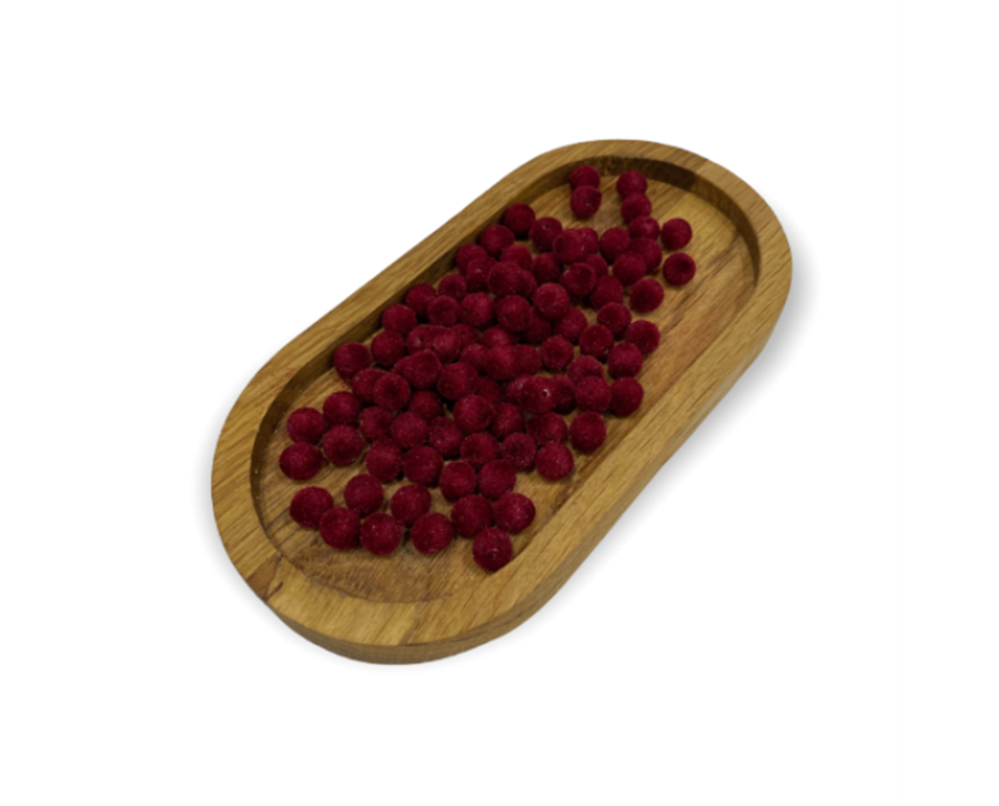Kadife Boncuklar 8 MM / 10 Gram Paket - 20