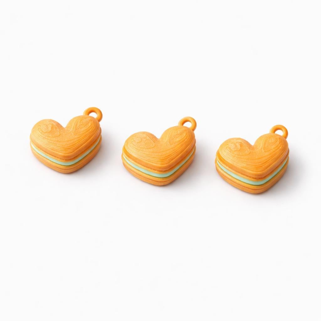 Kalp Macaron Renkli Sallantı