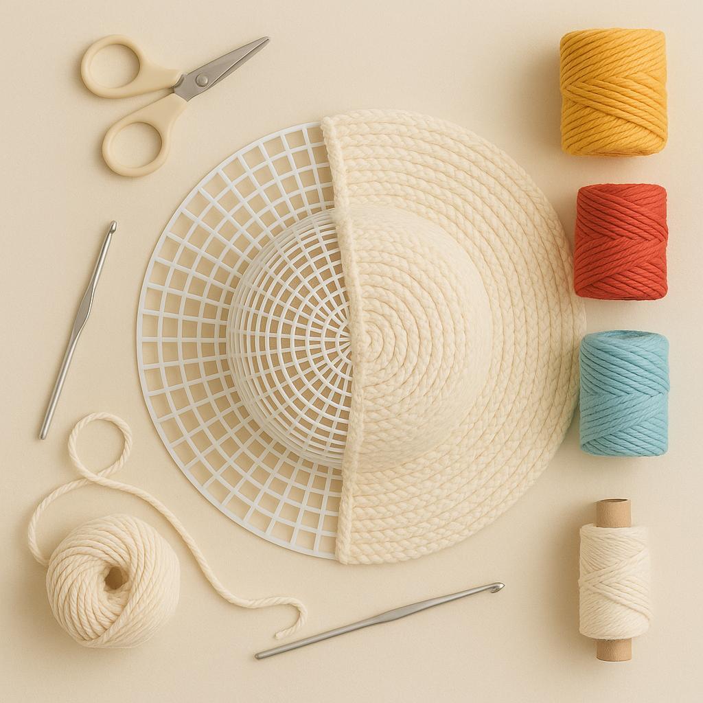 KANVAS PLASTİK ŞAPKA ŞEFFAF 35 CM