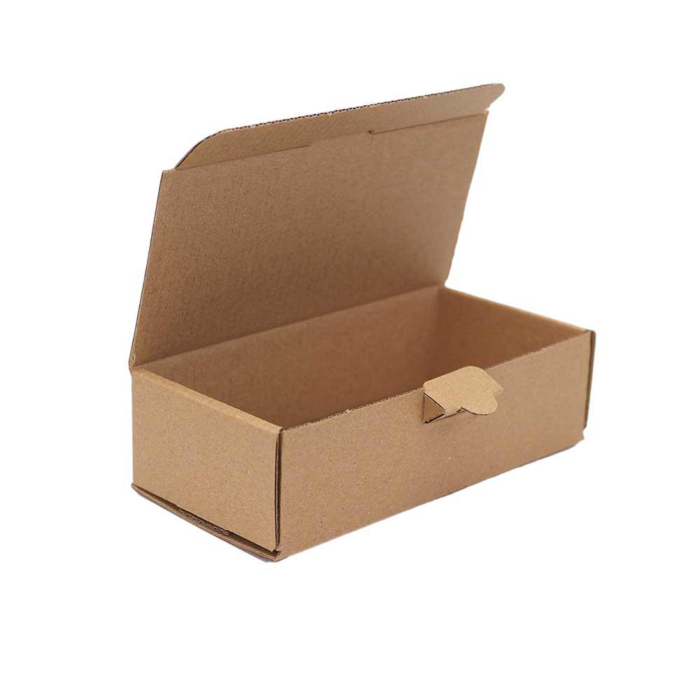 Kapaklı 9x6x16 Kraft Kutu
