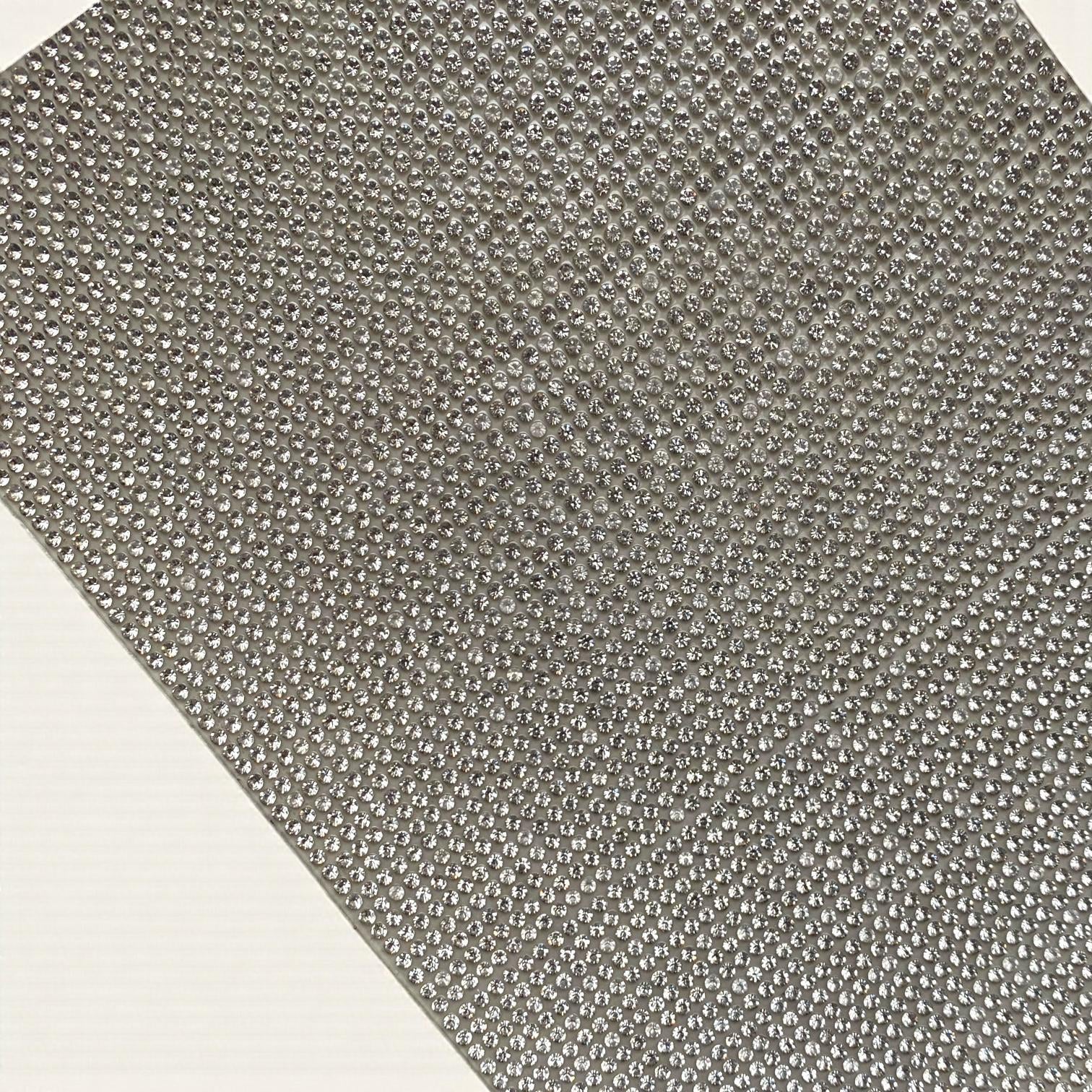 Kendinden Yapışkanlı Sıralı Taşlar Beyaz 6x39 CM