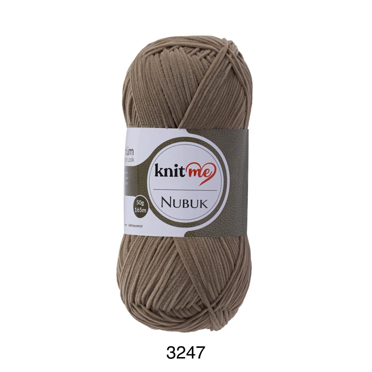 Knit Me Nubuk 3247 Örgü İpliği 50 Gr. Çanta İpi