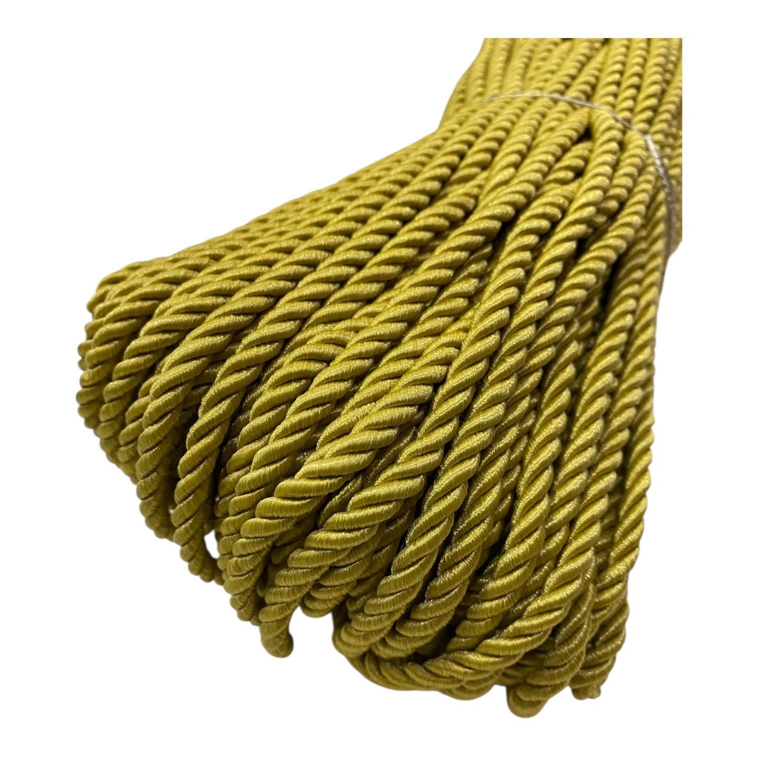 Kordon Halat İp 5 Metre Antik Yeşil - 6 MM