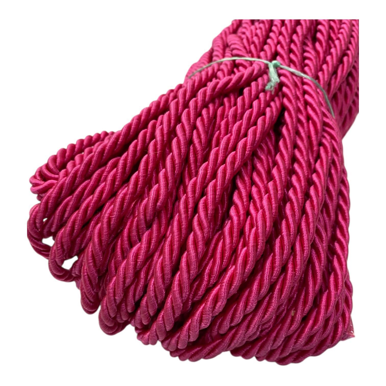 Kordon Halat İp 5 Metre Fuşya - 6 MM