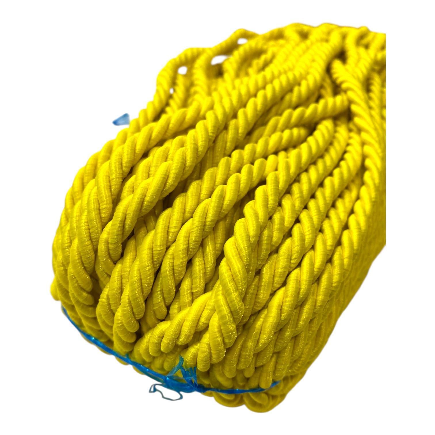 Kordon Halat İp 5 Metre Sarı - 6 MM