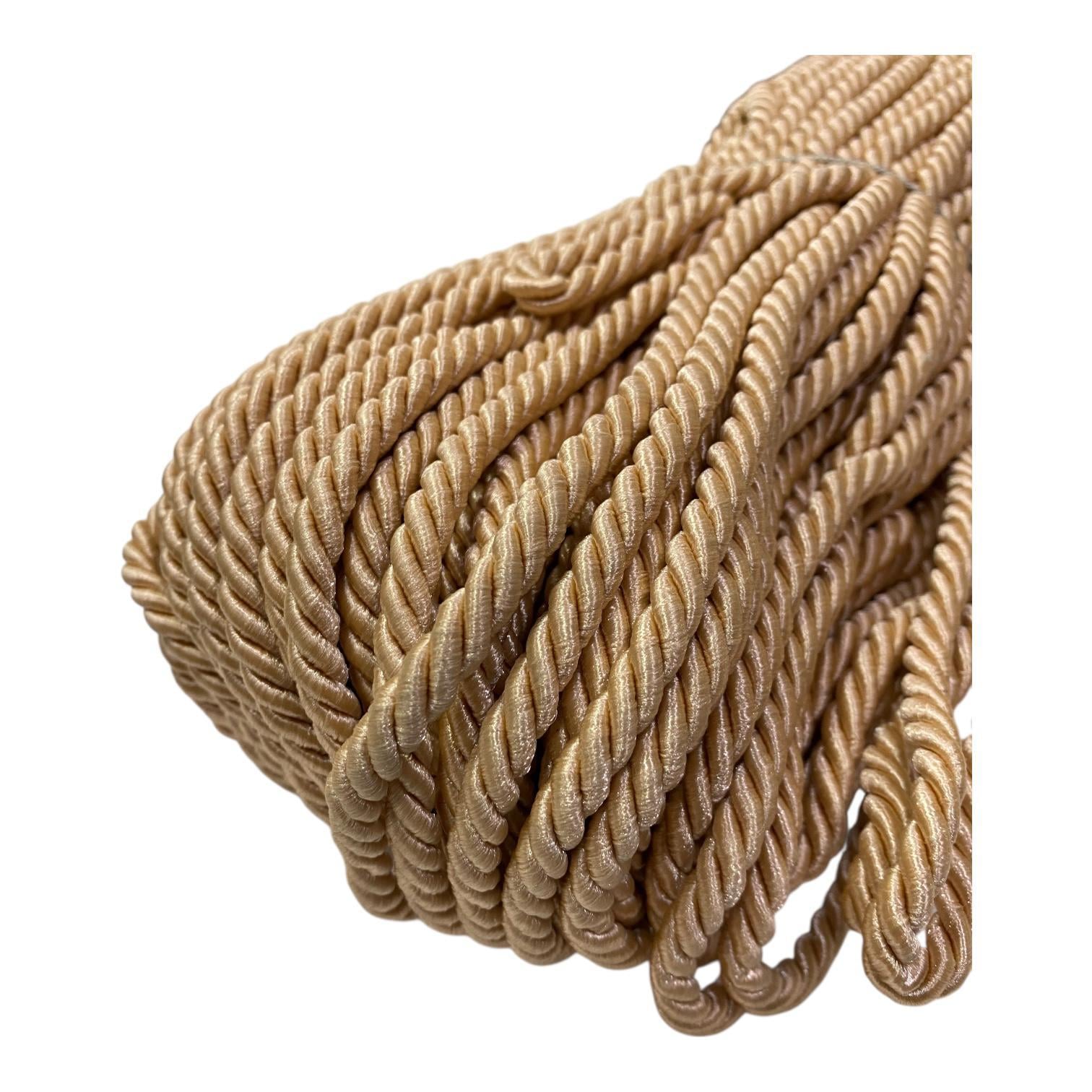 Kordon Halat İp 5 Metre Somon - 6 MM