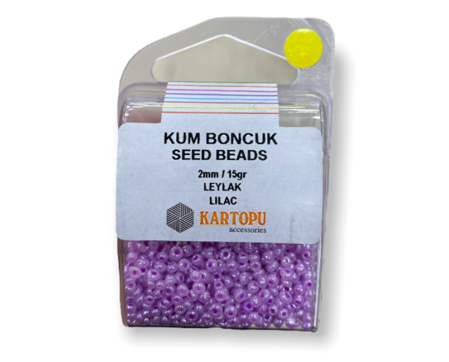 Kum Boncuk Seed Beads 15GR - Leylak