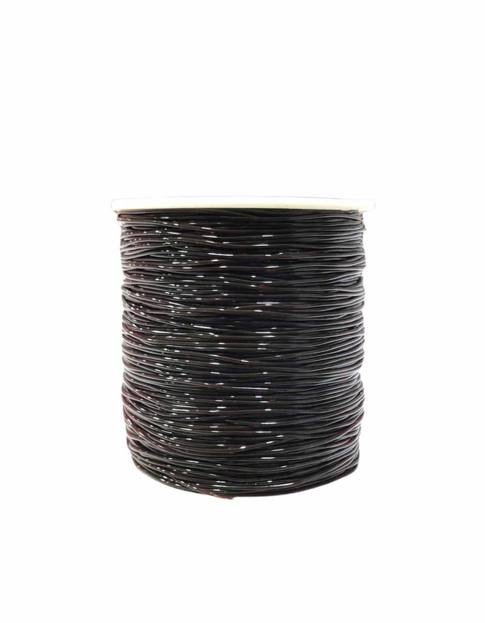 Lastikli Misina Kahverengi Renk 0.8 MM / 100MT