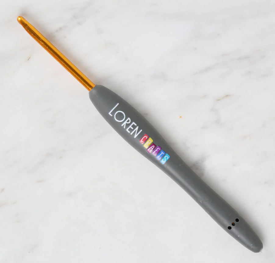 Loren Crafts 5 mm Altın Uçlu Yumuşak Saplı Yün Tığ
