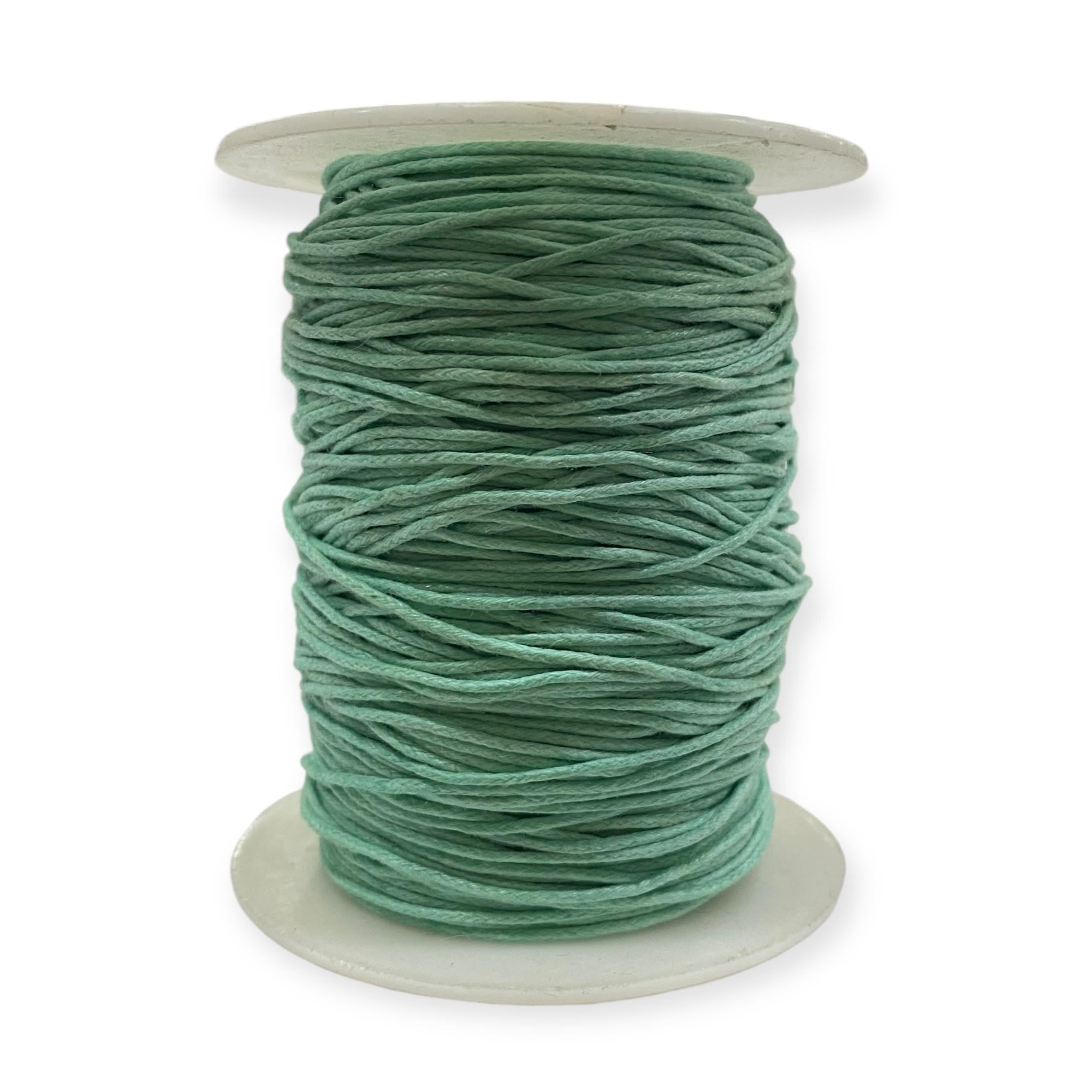 Makrome, Deri Görünümlü 1.5 MM Kore İp Su Yeşili