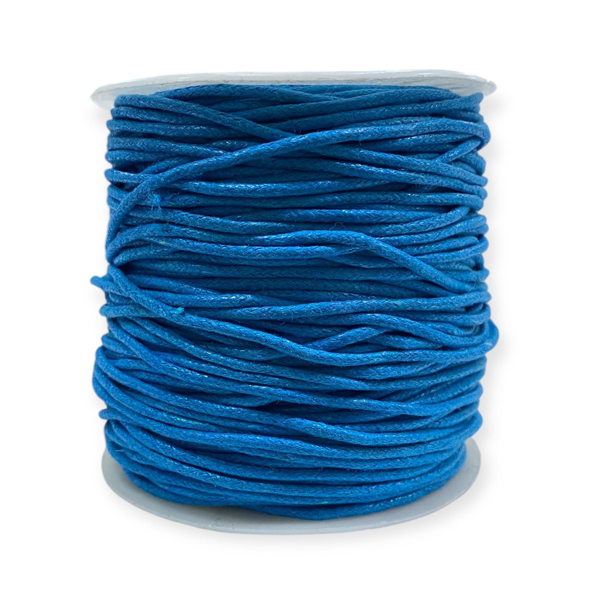 Makrome, Deri Görünümlü 1.5 MM Kore İp Koyu Mavi