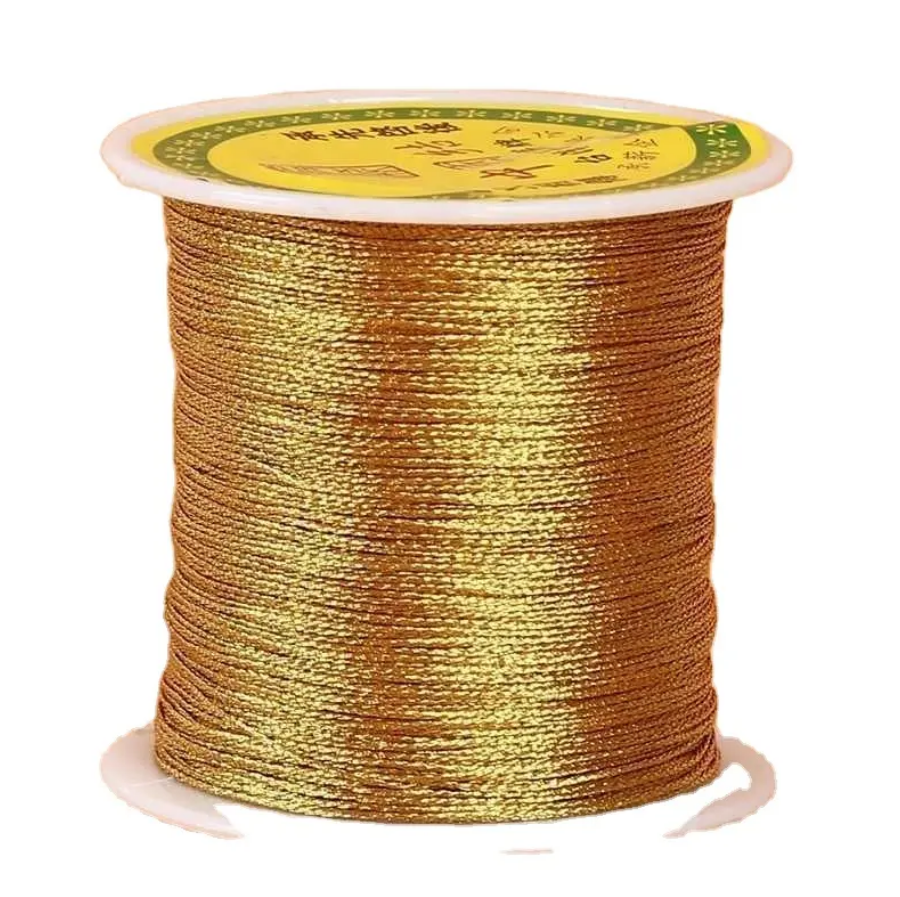 Makrome & Hediyelik, İnce Simli ip 1000 MT Bobin