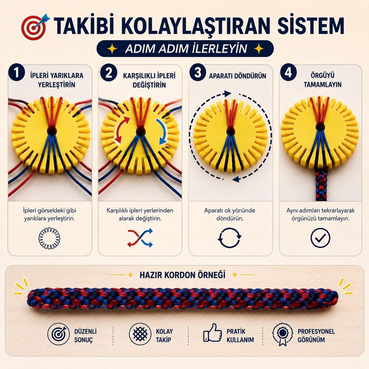 Makrome Örgü Rotası