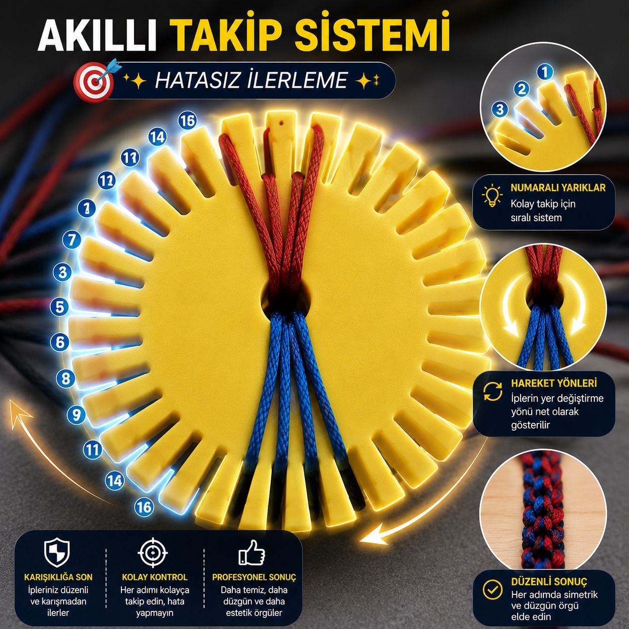 Makrome Örgü Rotası