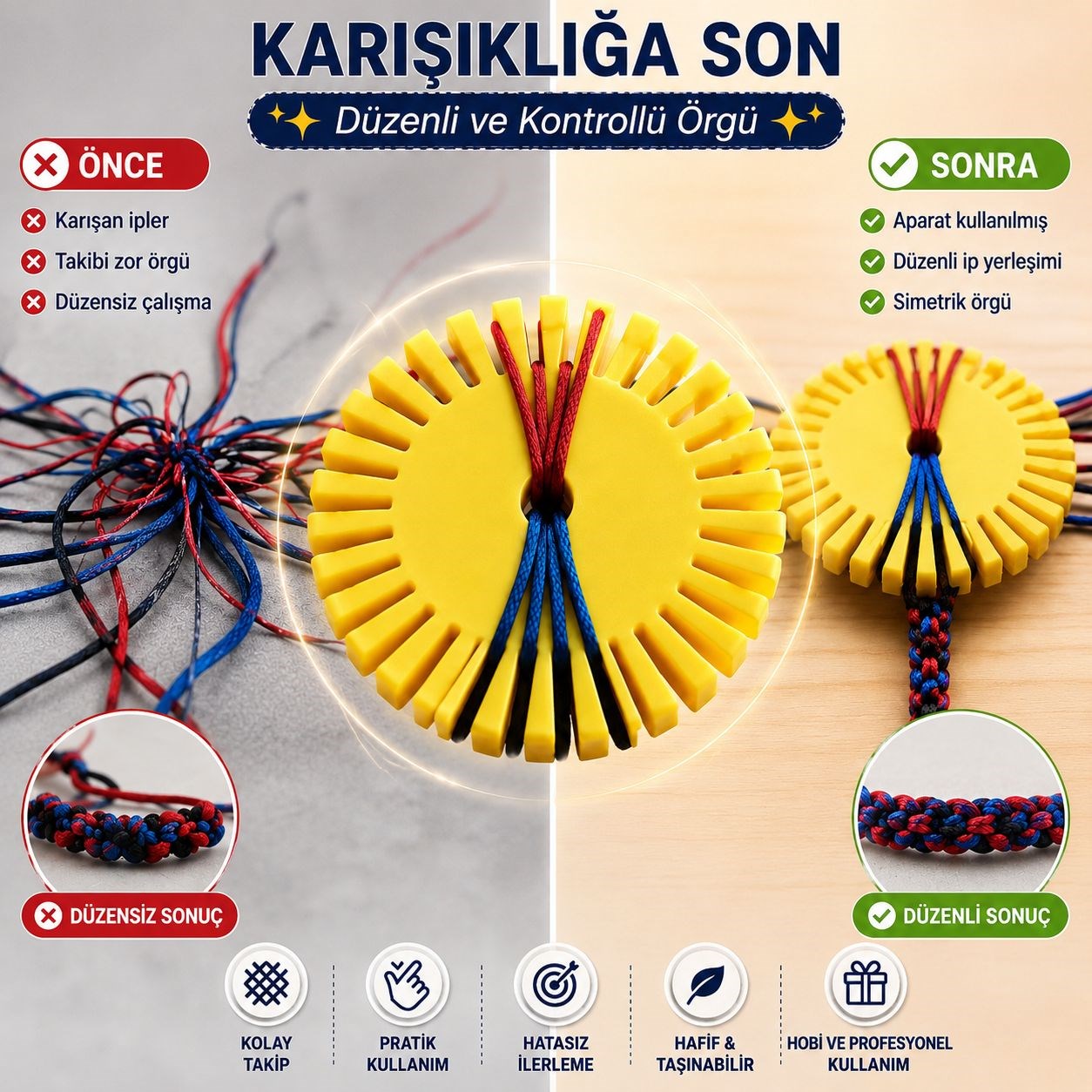 Makrome Örgü Rotası